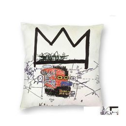 Kussen/decoratief kussen King Alphonso Throw ERS Decor Home Luxe Jean Michel Outdoor Cushions Square Pillowcase Decorati Home Force DH3AV