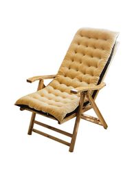 Coussin/oreiller décoratif coussin Long inclinable chaise berçante couleur unie épais siège pliable canapé jardin Tatami tapis