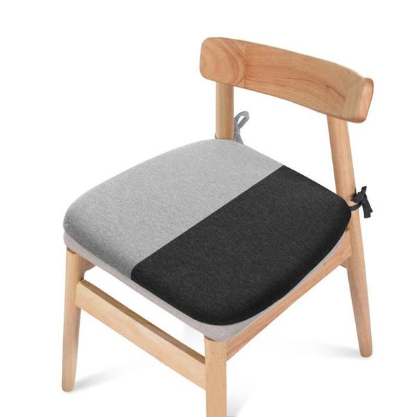 Cojín/almohada decorativa para asiento, cojín de espuma viscoelástica de rebote lento para oficina, silla de comedor, Tatami, sofá antideslizante, 4,5 cm de espesor, decoración para el hogar de invierno