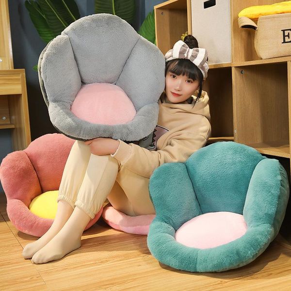 Cojín / almohada decorativa Cojines para sentarse Flores de estilo japonés Sofás pequeños para niños Dormitorios para bebés Esquinas de lectura Piso Tatami para