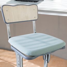 Coussin/Oreiller décoratif Coussin de chaise de bureau en mousse à mémoire de forme à rebond lent Coussins de siège de massage amovibles et lavables Coussin d'oreiller de chaise anti-escarres doux 230914