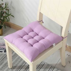 Coussin / oreiller décoratif chaises carrées chaises amorties tapis de sol à la maison des canapés intérieurs et extérieurs coussinets de bouton avec bretelles Q240523