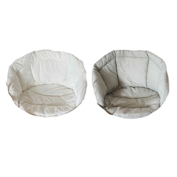 Cojín/Almohada decorativa Silla columpio Cojín de asiento Hamaca de jardín Cojines de cuna para patio er Gota de lágrima Silla colgante Interior Exterior Hogar Dormitorio Cubierta P230414