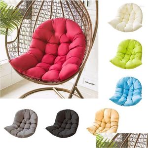 Coussin / oreiller décoratif swing panier suspendu jardin de siège jardin extérieur chaise hamac à œuf cusion pavé balcon drop gouttes de gouttes à la maison tex otmro