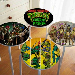 Kussen/decoratief kussen t-teenages m-mutant n-ninja t-turtles kussenmat rond stoel kussen kussen kussen dineren kikker kussen spons sofa mat stoel kussens y240401