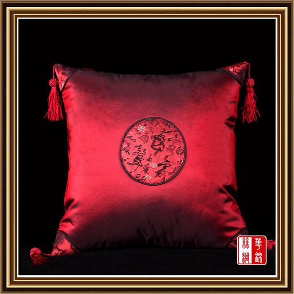 Coussin/oreiller décoratif Les coins de meubles classiques chinois Housse de coussin d'oreille