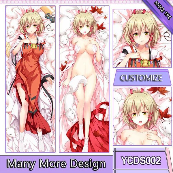 Coussin/Oreiller Décoratif The Love Of Anime Long Big Dakimakura Life Coussin Étreignant Corps Personnalisé Mariage Pour Dormir Adulte DropCushion/Déco