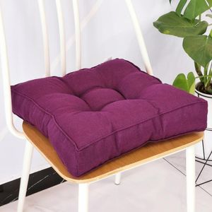 Kussen/decoratief kussen verdikt vierkante tatami stoel stoel stoel kussen kussen zachte bank sofa home vloer decoratie textiel knie kussencushion/decor