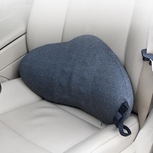 Coussin/oreiller décoratif soutien de taille respirant mousse à mémoire de forme confortable pour chaise de bureau coussin lombaire W220412