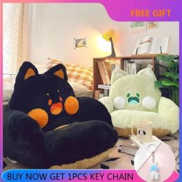 Coussin kawaii chat doux coustins assis