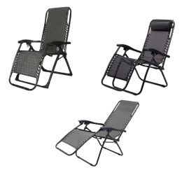 Cojín silla de gravedad universal plegable paño de reemplazo de reemplazo transpirable para el patio al aire libre