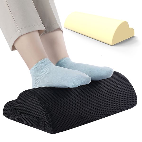 Coussin Oreiller décoratif Pieds ergonomiques Coussin relaxant Support Repose-pieds sous le tabouret de bureau pour le bureau à domicile Travail sur ordinateur 230523