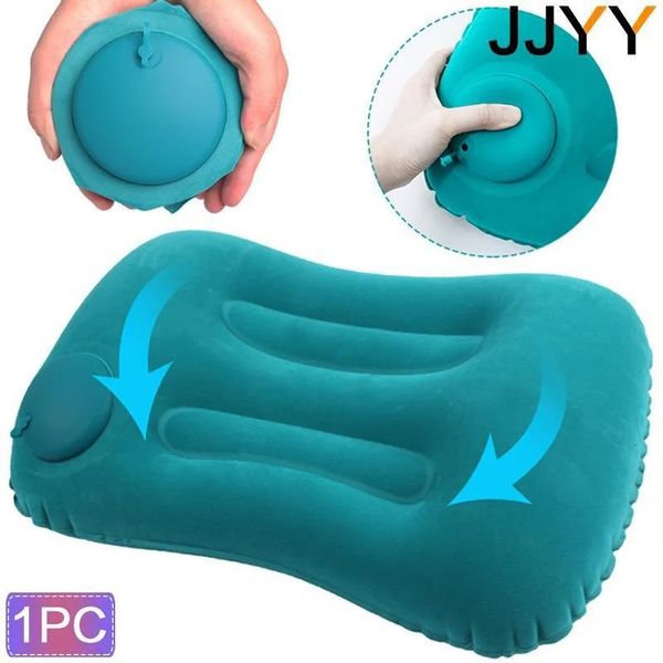 Coussin décoratif Oreiller JJYY Voyage Air Gonflable Avion Voiture Oreillers Pliant Presse Type Lit Cou Coussin Fournitures de Bureau À Domicile 231216