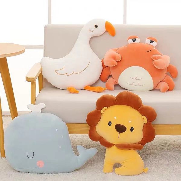 Coussin Oreiller Décoratif Enfants Chambre Décoratif Animal Coussins Ours Baleine Garçons Filles Pépinière Décoration Fille 230711