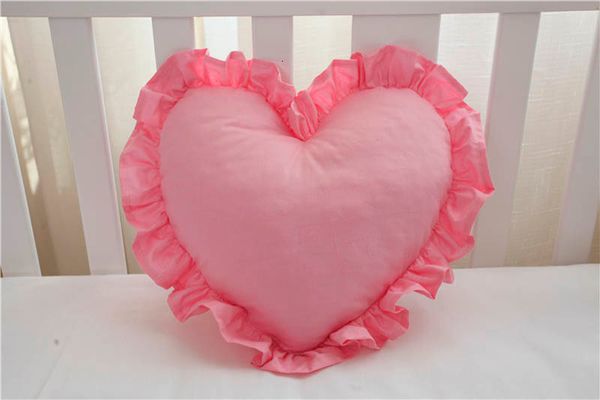 Cojín Almohada decorativa Amor en forma de corazón Sofá Cojín Oficina Respaldo Nap Bolster Almohadas Viaje Boda Bebé Regalo Juguetes Decoración para el hogar 230616