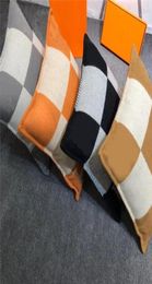 Cojín almohada decorativa de estilo nórdico sala de almuerzo break cojines cojines para la cintura para almohadilla de la almohada de tejido