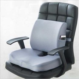 CoussinDécoratif Oreiller Chaise De Bureau Coussin Mémoire Mousse De Massage Chaise De Bureau Coussin De Dos Siège De Voiture Coccyx Orthopédique Sead Pad Décor À La Maison 230712