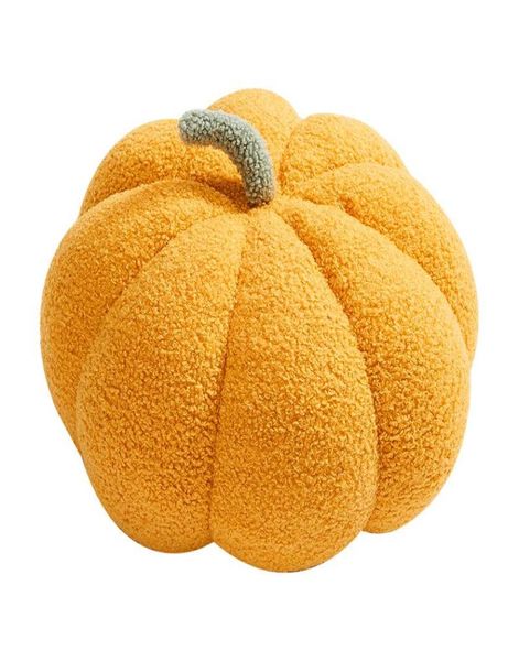 Coussin oreiller de bureau de bureau coussin violet jaune blanc citrouille de forme oreillers pour halloween décor mignon kids pelush3595037