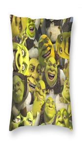 KussenDecoratief kussen Shrek Collage kussensloop Bedrukte stof Kussenhoes Decoraties Sierhoes Slaapkamer Rits 4545 cm6703555