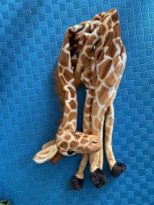 Coussins 100140cm géant vraie vie girafe peluche poupée peaux non farcies peluche jouet peau enfants cadeau chambre décor bricolage jouet produit semi-fini