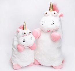 Coussins 56cm 40cm 18cm 15cm Unicorne moelleuse jouet en peluche doux animal en peluche en peluche en peluche juguetes de peluches bebe