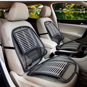 Coussins Coussin De Refroidissement De Voiture Housse De Siège D'été Respirant Ventilation Taille Coussin De Massage Tapis AA230520