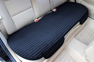 Cushions Car Cover Rear Flocking Cloth Cushion Non Slide Auto Accessories Universal Seat Protector Mat Pad Keep Warm in Winter AA230520