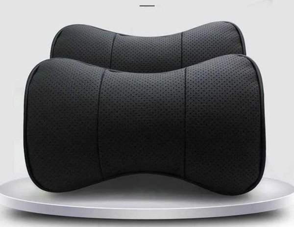 Coussins de cou de luxe personnalisés, 2 pièces, coussin de siège de voiture en cuir, oreiller appui-tête de voiture pour toutes les Buick