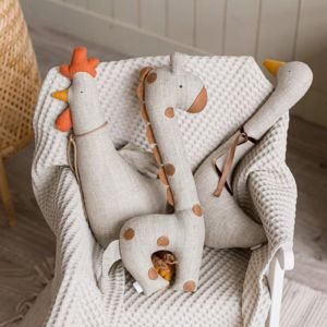 Coussins Style nordique joli jouet en peluche Bambi bébé filles en peluche enfants bébé nouveau-nés dormir accompagner décor de chambre