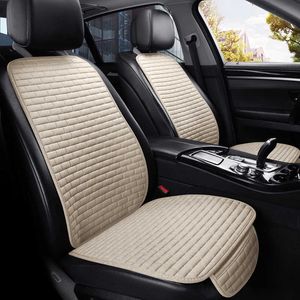Coussins housse de siège frontRear Lin Coussin Automobile Seat Mat Protect Pad Car Covers AA230520