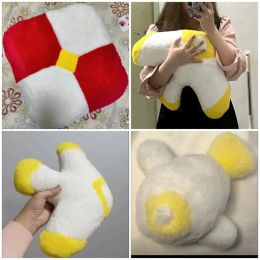 Kussens Sky Light Encounter paddestoel anime pluche dobbele kussen plueshies kawaii zacht gevulde poppenkussen speelgoed kerstcadeaus