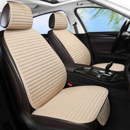 Coussins universels coussin accessoires chaise lin coussin de voiture housse de Protection de siège automatique AA230525