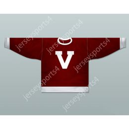 Maillot de hockey personnalisé des millionnaires de Vancouver 1911-12, nouveau haut Ed S-M-L-XL-XXL-3XL-4XL-5XL-6XL