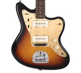 Custom 1959 Jazzmaster Journeyman Desvaneció 3tone Sunburst Electric Guitar Wide Lollar Pickups Cuerpo de Alder Amber Cap Vintage2089776