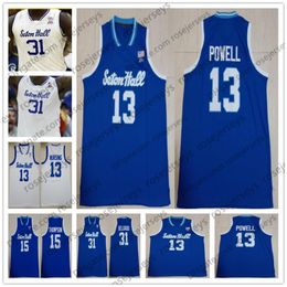 Custom 2020 Seton Hall Myles Powell Jersey 0 Quincy McKnight 22 Myles Cale 31 Angel Delgado Nzei Men Youth Kid NCAA Basketball 4xl 226n