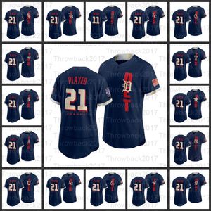 Personnalisé 2021 All Star Game Marine Flexbase Baseball I Authentique Jersey Double Couture Broderie Hommes Femmes Jeunes Maillots