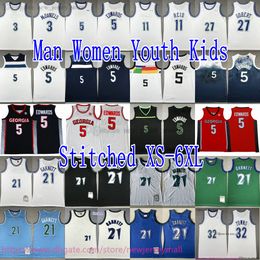 Custom XS-6XL 5 Anthony Edwards Jersey Stitched City Basketball 2024 White Retro 32 Karl-Anthony Gobert Towns Jaden McDaniels Naz Reid Jerseys Ademboute Sport kort