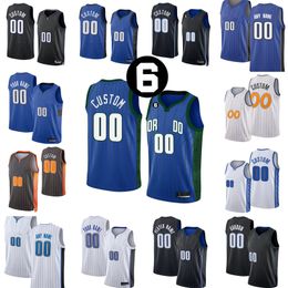 Personalizado 2022-23 Nuevas camisetas de baloncesto impresas 50 Cole 1 Jonathan 5 Paolo Anthony Banchero Isaac 20 Markelle Fultz 31 Terrence Ross 4 Jalen Suggs 11 Mo Bamba 6 parche