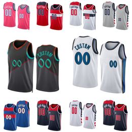 Personalizado 2023-24 Nueva temporada Impreso Baloncesto 21 DanielGafford Jersey Rosa Rojo blanco gris Jerseys. Mensaje Cualquier número y nombre en el pedido.