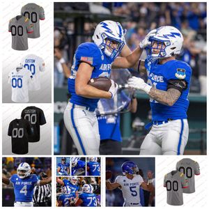 Personnalisé 2023 New Air Force Falcons Football Jersey 35 Johnathan Youngblood 40 Alec Mock 43 Matthew Dapore Cole Palmer Kendin Alexander Maillots