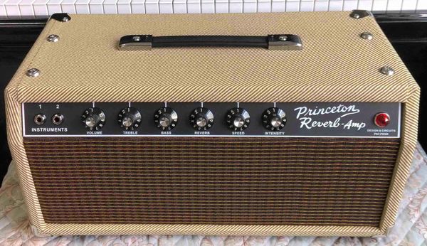 Custom 2024 Nueva versión Grand 1964 y 1965 Princeton Reverb Tube Guitar Amp Head Combo Amplificador de guitarra OEM