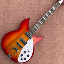 Aangepaste 330 12 strings Cherry Sunburst Electric Guitar Solid Body 2 Toaster Pickups Hoge kwaliteit