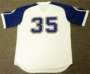 Maillot de baseball personnalisé 35 PHIL NIEKRO Atlanta des années 1970