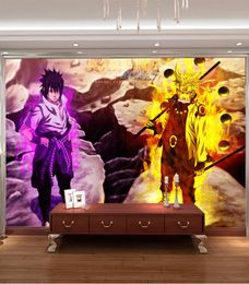 Anime japonais 3D personnalisé Naruto PO POPLAPOIR NARUTO SASUKE PAPEUR PAPEL