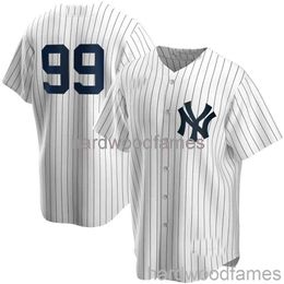 Personalizado Aaron Judge # 99 Número solo Jersey Cosido Hombres Mujeres Jóvenes Niños Jersey de béisbol XS-6XL