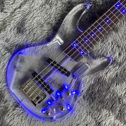 Aangepaste acryl body elektrische gitaar in vriendelijke kleuren