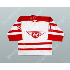 Maillot de hockey personnalisé ADAM DOBSON LONDON RACERS NOUVEAU Top cousu S-M-L-XL-XXL-3XL-4XL-5XL-6XL