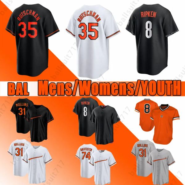 Custom Adley Rutschman Baseball Jersey Cedric Mullins Gunnar Henderson Ryan Mountcastle Corbin Burnes Felix Bautista Austin Hays Jorge Mateo John signifie Rutschman