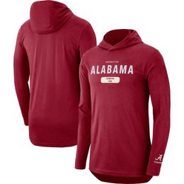 Personnalisé Alabama Crimson Tide t-shirt à capuche personnaliser hommes collège gris maillots rouges manches longues avec t-shirt à capuche taille adulte lettres imprimées