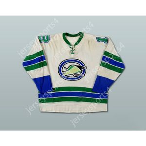 Maillot de hockey personnalisé ALAIN CARON OAKLAND SEALS, nouveau haut cousu S-M-L-XL-XXL-3XL-4XL-5XL-6XL